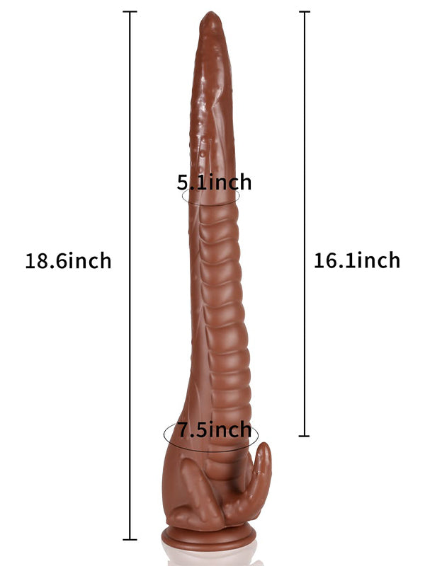 Elephant 18 Inch Super Long PVC Dildo